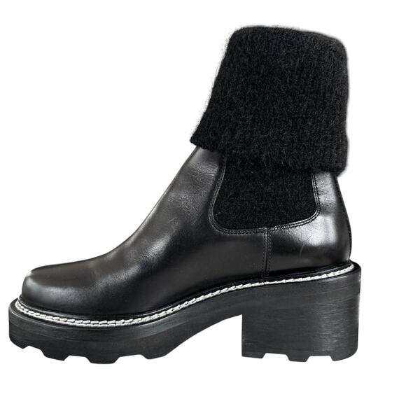 Louis Vuitton LV Beaubourg Ankle‎ Boot Black EU 38 US 7 NWOB - Picture 2 of 10